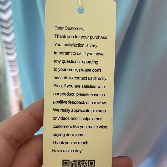 ✨NEW! Grace Karin Dress Sky Blue Off the Shoulder Long Sleeve Size Medium - Picture 8 of 8